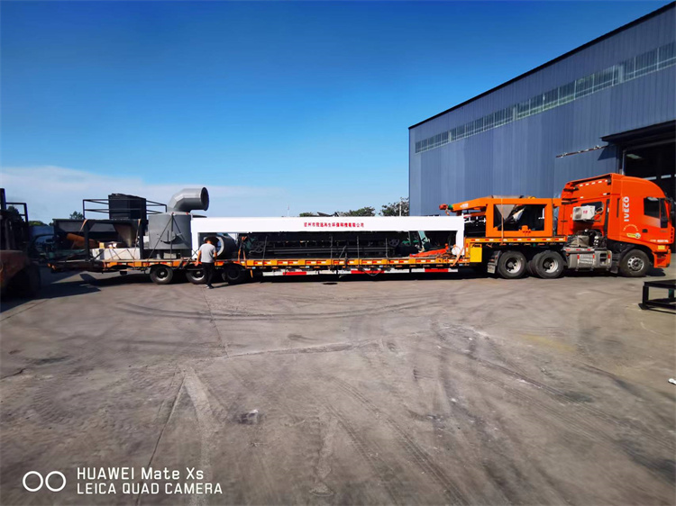 廣東惠州客戶年產(chǎn)3萬噸顆粒有機肥生產(chǎn)線第三車