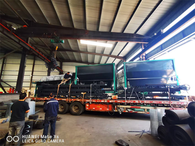 內(nèi)蒙烏蘭察布客戶年產(chǎn)2萬噸免烘干造粒生產(chǎn)線第二車發(fā)貨現(xiàn)場