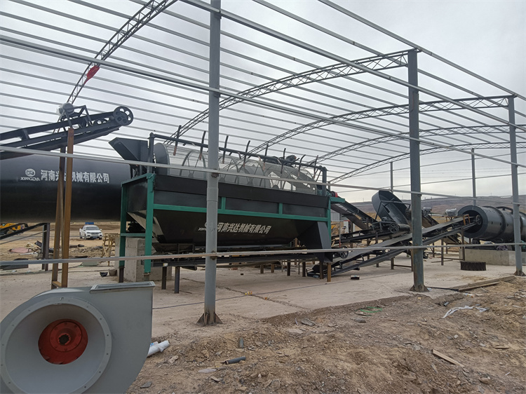 寧夏吳忠年產(chǎn)3萬噸顆粒有機肥生產(chǎn)線