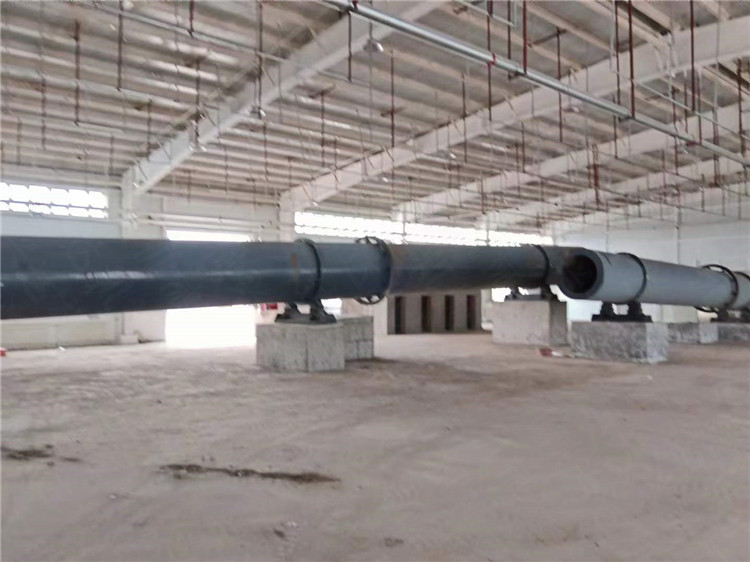 2米6滾筒烘干機已安裝客戶現(xiàn)場