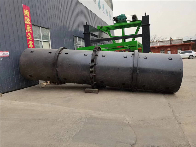 興達(dá)豬糞污泥發(fā)酵造粒設(shè)備 小型牛糞羊糞有機(jī)肥制粒機(jī) 轉(zhuǎn)鼓攪齒造粒機(jī)